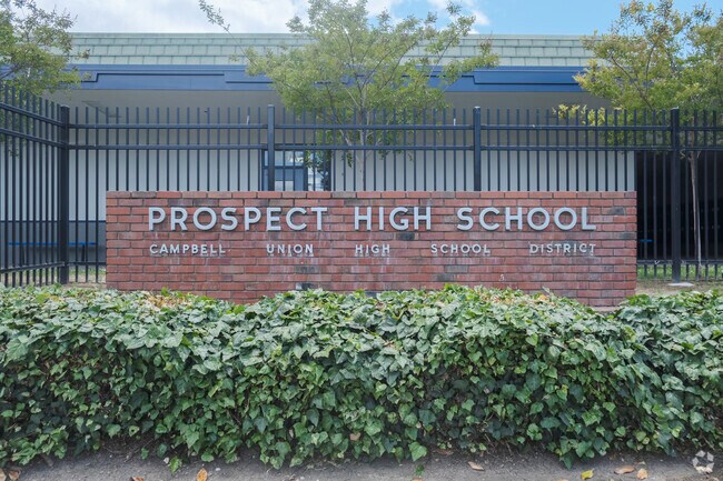 main school sign at the entrance