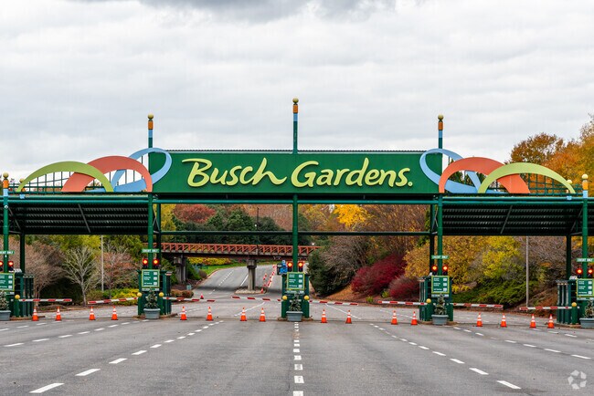 Bush Gardens is a popular summer destination for the whole family.
