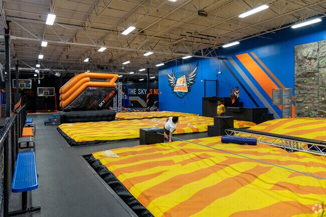 Kids love the trampolines at Sky Zone in Acadiana Wood, Lafayette.