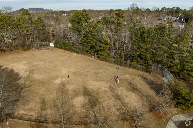 Simpson Middle School features fields for outdoor activities.