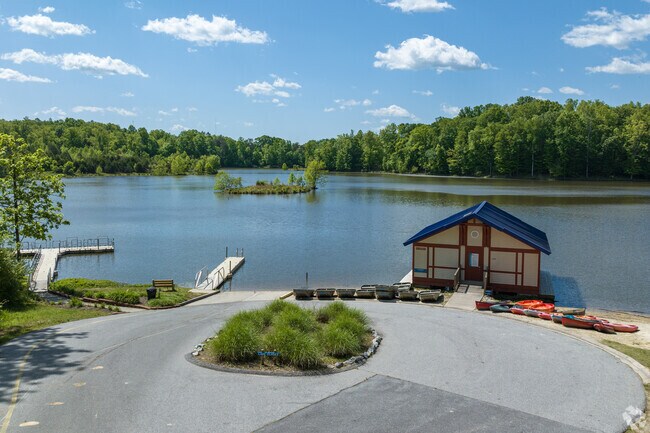 Visitors can enjoy many water activities at Southwest Park in Burnetts Chapel/Coltrane Mill.