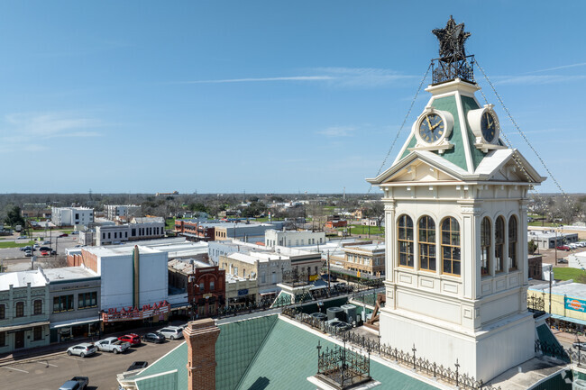 Step into Downtown Wharton for a taste of community and classic architecture.