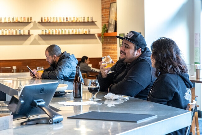 Fieldwork is the best brewery in town and a popular spot for locals in Old San Leandro.