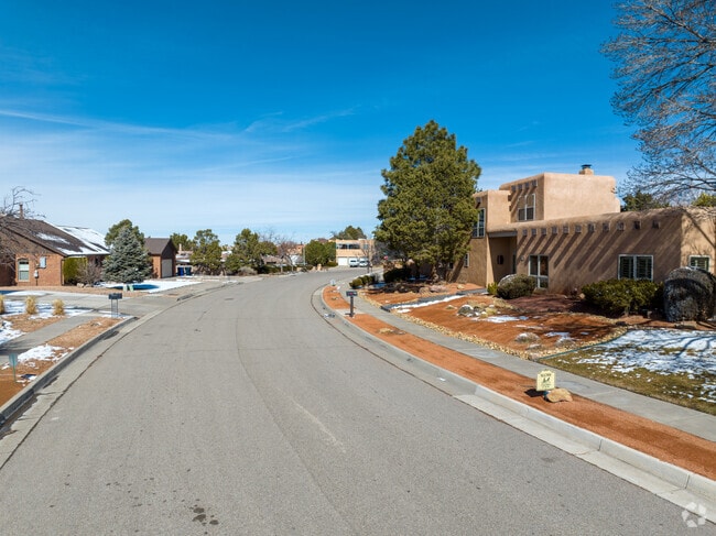 Foothills North are often sidewalk lined and tranquil for residents.