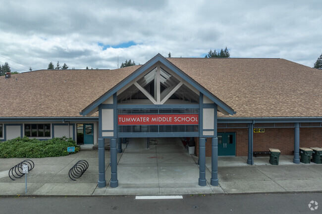 The student population of Tumwater Middle School is 675.