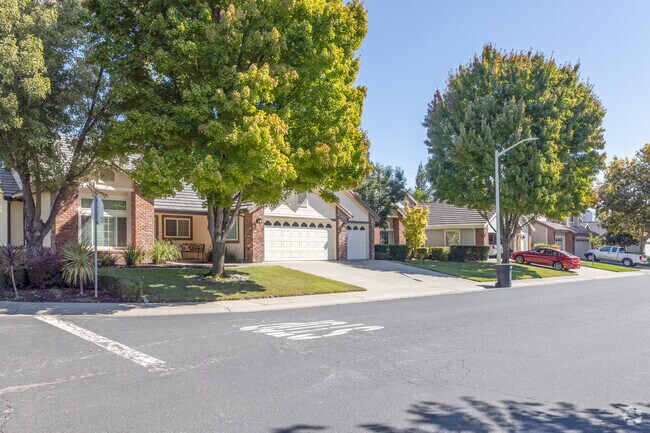 Streets in this neighborhood are wide and clean.