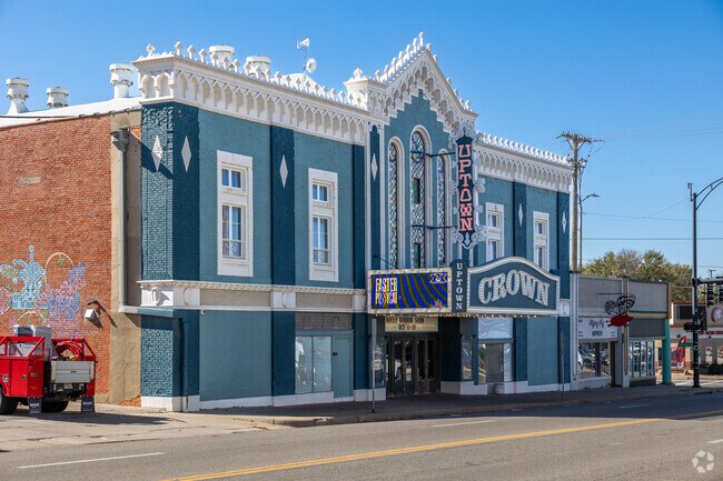 Watch a show at Uptown Crown in College Hill near Longview.