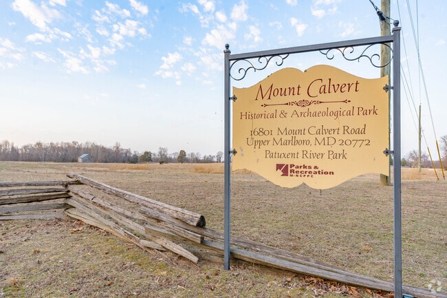 Mount Calvert Historical & Archaeological Park has tons of historical buildings to explore.