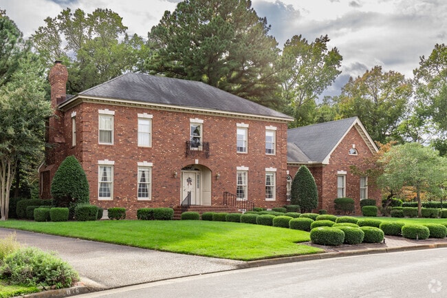 Colonial homes are one of the many architectural styles you'll find in Meadowbrook Forest.