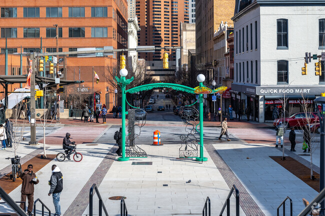 The Pigtown neighborhood has a great community.