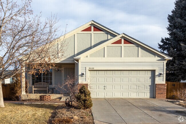 Two car garage in Ridgeview Glen.