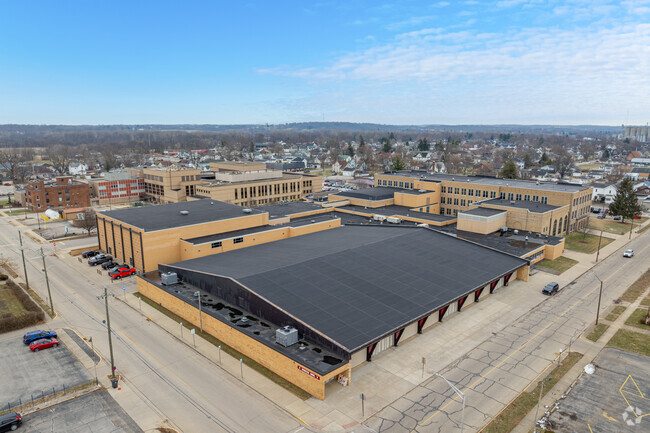 Connersville Middle School is home to the Spartan Bowl, which seats 5,847 fans.