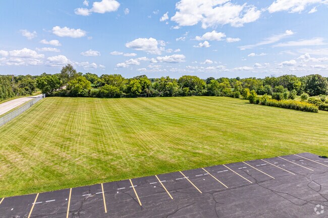 Washington Elementary School offers students a large multi-use field for athletics.