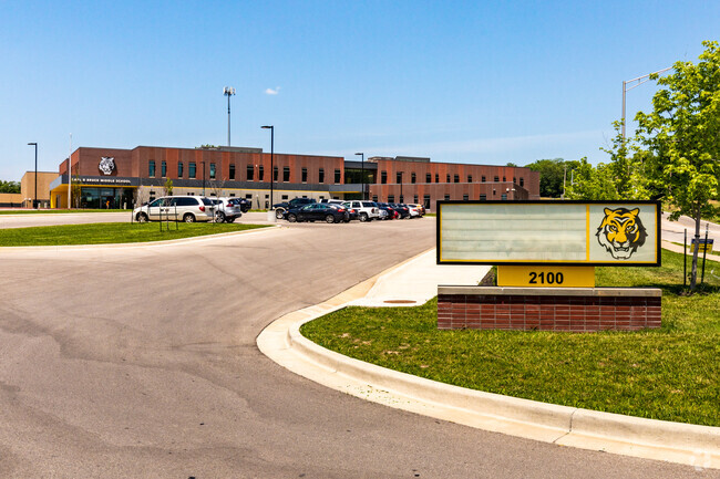 Carl B Bruce Middle School in Northwest is home of the Tigers.