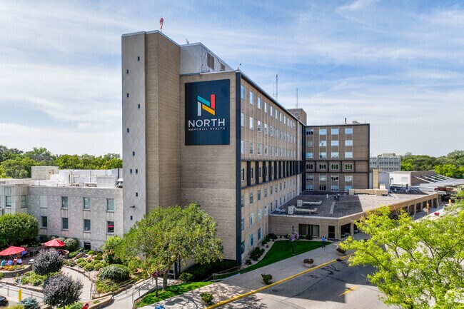 North Memorial Medical Center is a large employer for the Robbinsdale area.