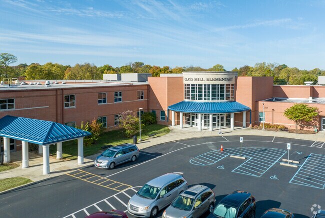 Clays Mill Elementary School serves students from Kindergarten to 5th grade.