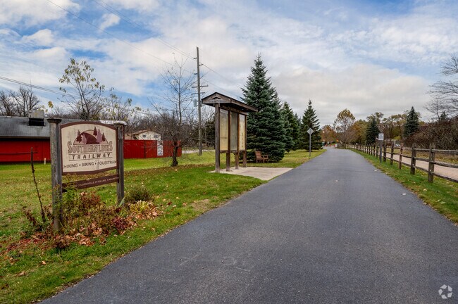 Southern Links Trailways is a paved trail linking Columbiaville, Otter Lake, and Millington.