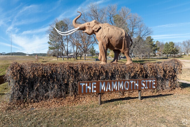 Hot Springs is near The Mammoth Site, a world-renowned archaeological dig.