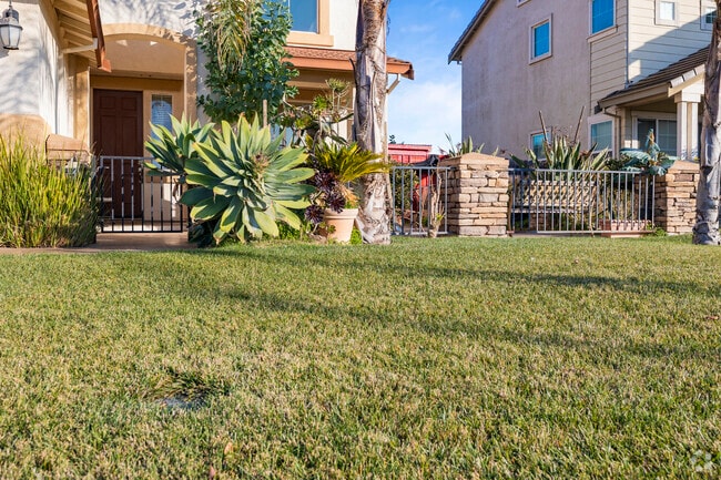 Discovery Bay neighborhood homes have intricate facades and one-of-a-kind features.