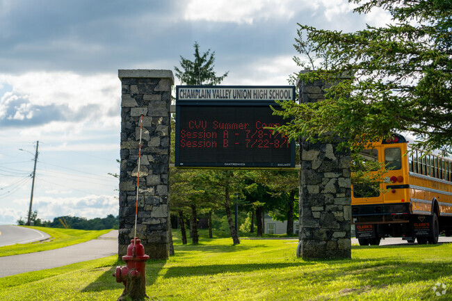 Champlain Valley Union High School is the largest high school in Vermont for grades 9-12.