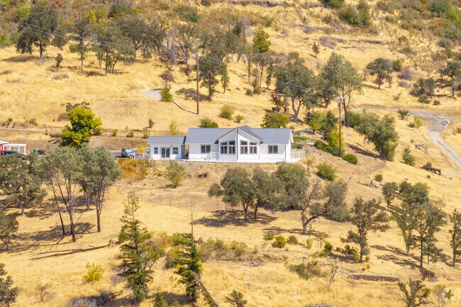 Some of the homes in Butte Creek canyon sit on multi-arcre