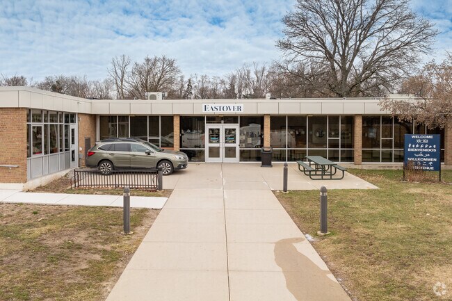 Eastover Elementary School entrance.