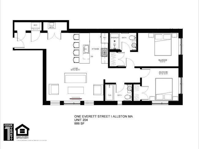 2 Everett Square unit 1 - 502, Boston, MA 02134 - photo 2