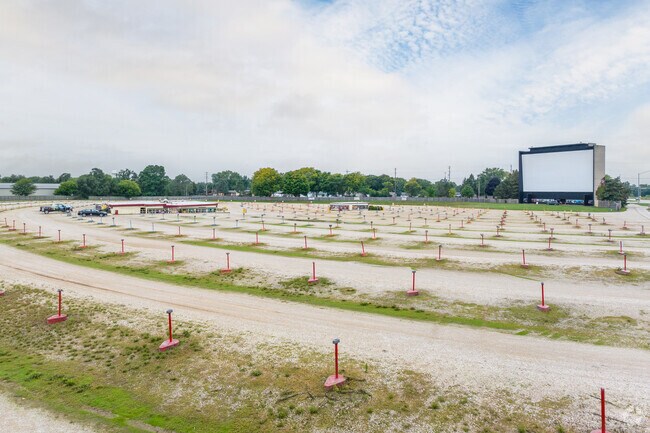 For a classic drive-in movie theater in McHenry head to the McHenry Outdoor Theater.