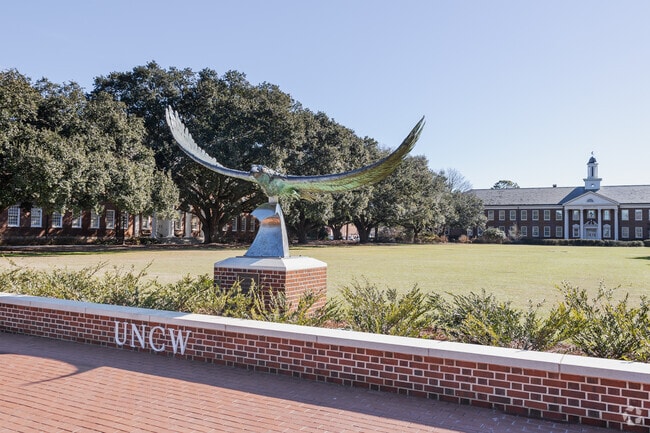 The University of North Carolina Wilmington is a public university with close proximity to Leland.