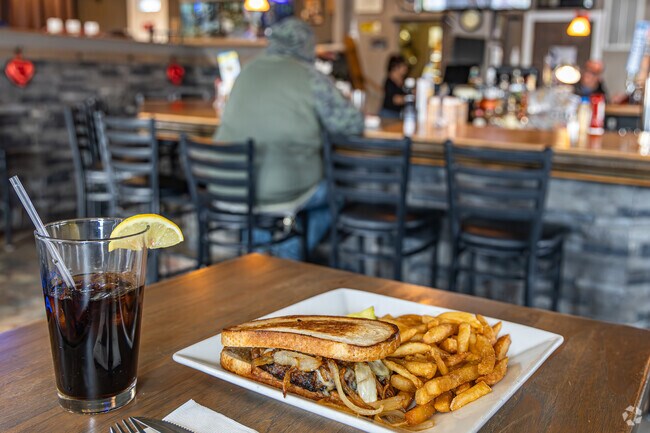 The Paddy Burger at Ader's Tavern in Union Beach is fabulous.