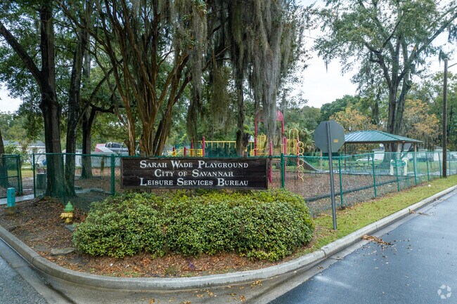 Sarah Wade Playground is within walking distance to many Tremont Park residences.