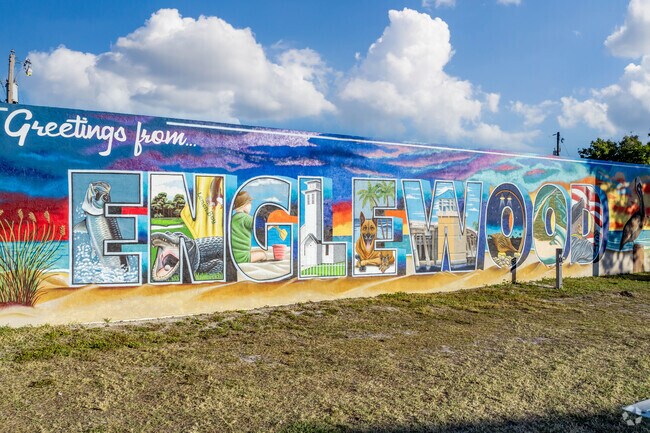 Several murals color the streets of Dearborn Street in Old Englewood Village.