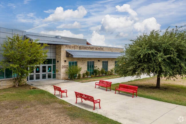 Freiheit Elementary is known for its strong academic program.