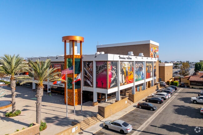 Make sure to catch a movie at Downey Theater.