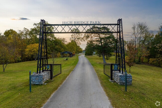 High Bridge Park offers breathtaking views from the Kentucky River Palisades in Wilmore.