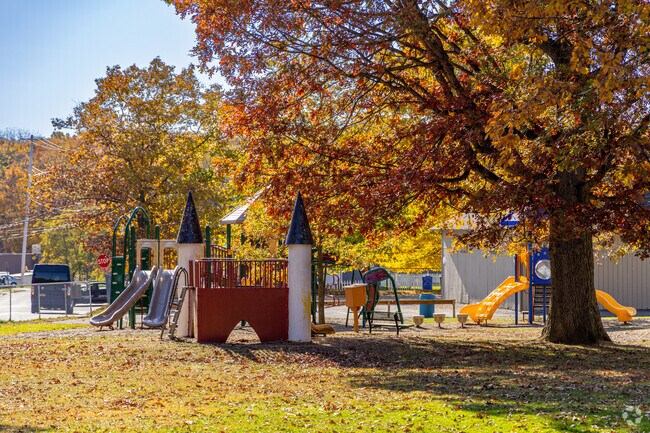 Families often frequent Fancher-Davidge Park to enjoy the various recreational activities.