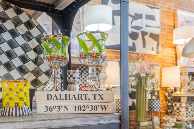 In Dalhart’s downtown, locals can find unique gifts at B Whimsy.