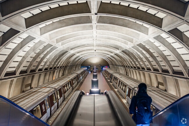 While lacking a metro stop of its own, the Glenmont Metro Station serves most of Aspen Hill.