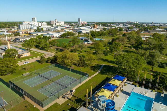 There is a wide variety of activities available in McAdams park.