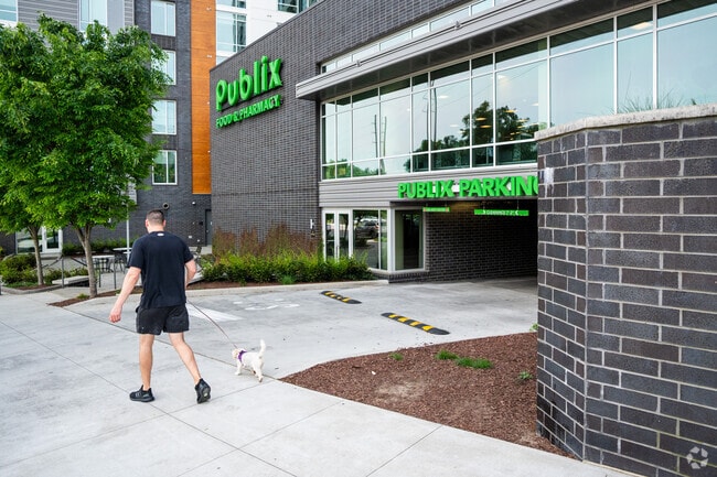 Publix is a popular grocery store near the Oakwood neighborhood.