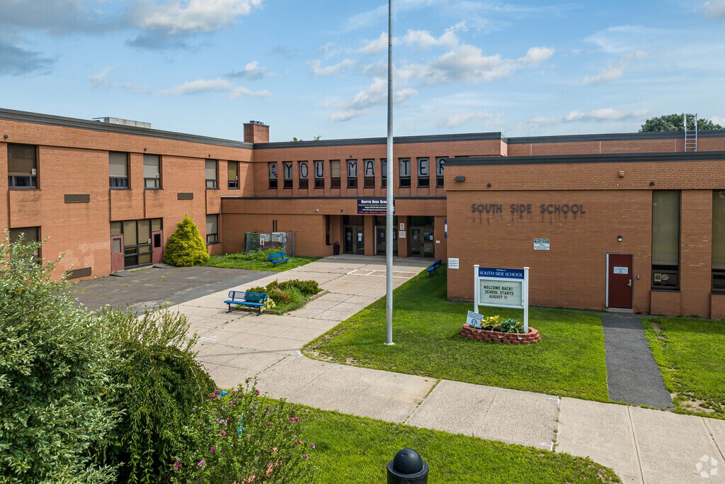 South Side School in South Bristol serves students in grades Per-K through 5.