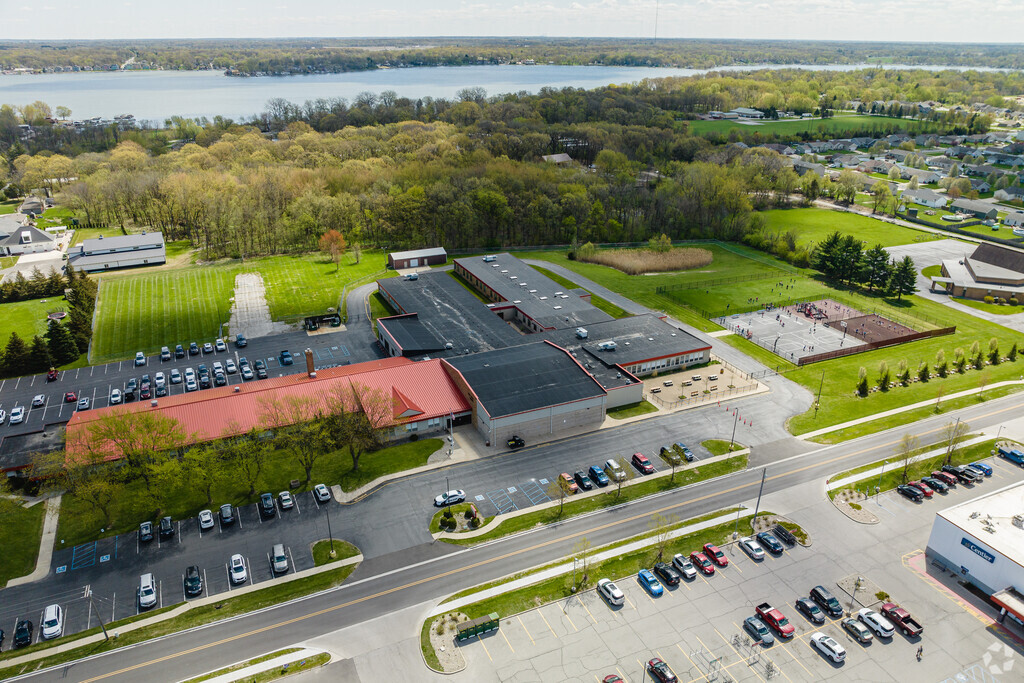 Jane Ball Elementary School is a public school with about 480 students  located just west of Cedar Lake.