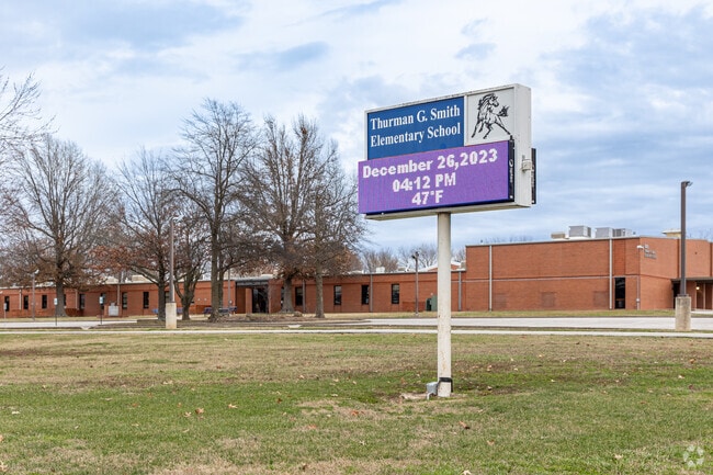 Thurman G. Smith Elementary School has a B rating on Niche.com.