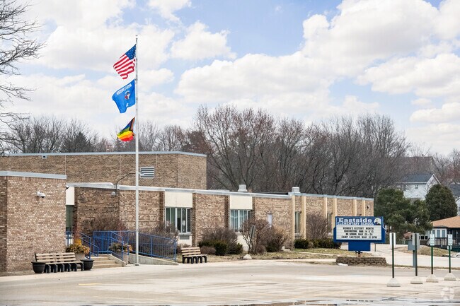 Eastside Elementary School excels in academics with an overall A- rating on Niche.