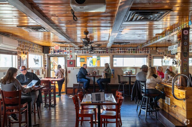 Grove Street Tavern just outside Whittenton is a great spot for hot food and a cold beer.