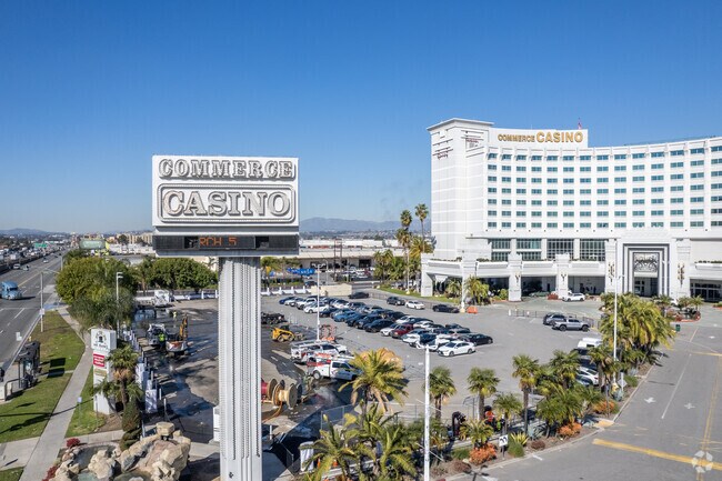 The Commerce Casino is a popular point of interest among residents and visitors alike.