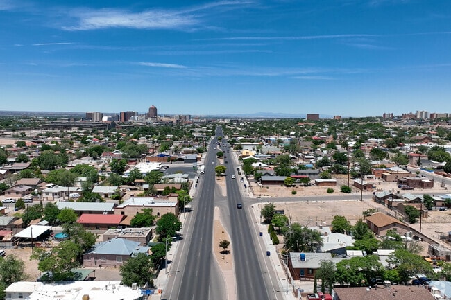 South Broadway is just minutes from downtown Albuquerque for work or entertainment.