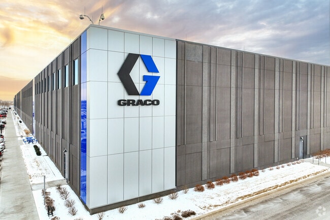 Graco anchors the massive Diamond Lake Industrial Center in Rogers.