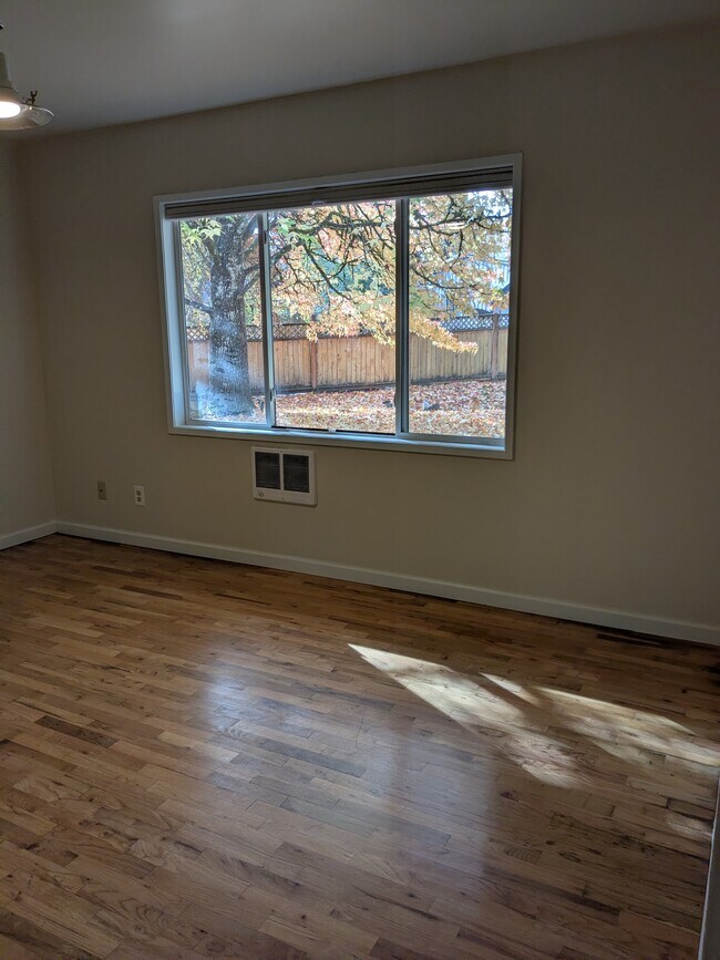 Living room - oak floor
