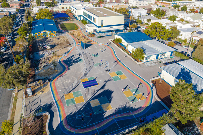 Cornell Elementary has a large playground for children in Alameda County.